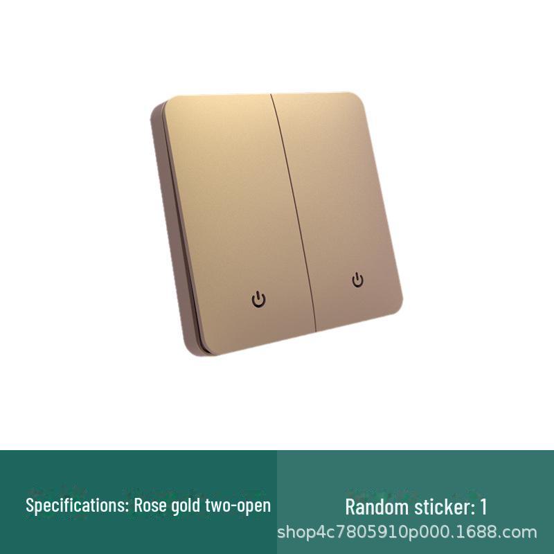 «Беспроводная радиочастотная панель с двойным управлением и кулисным переключателем с установкой без заеданий»