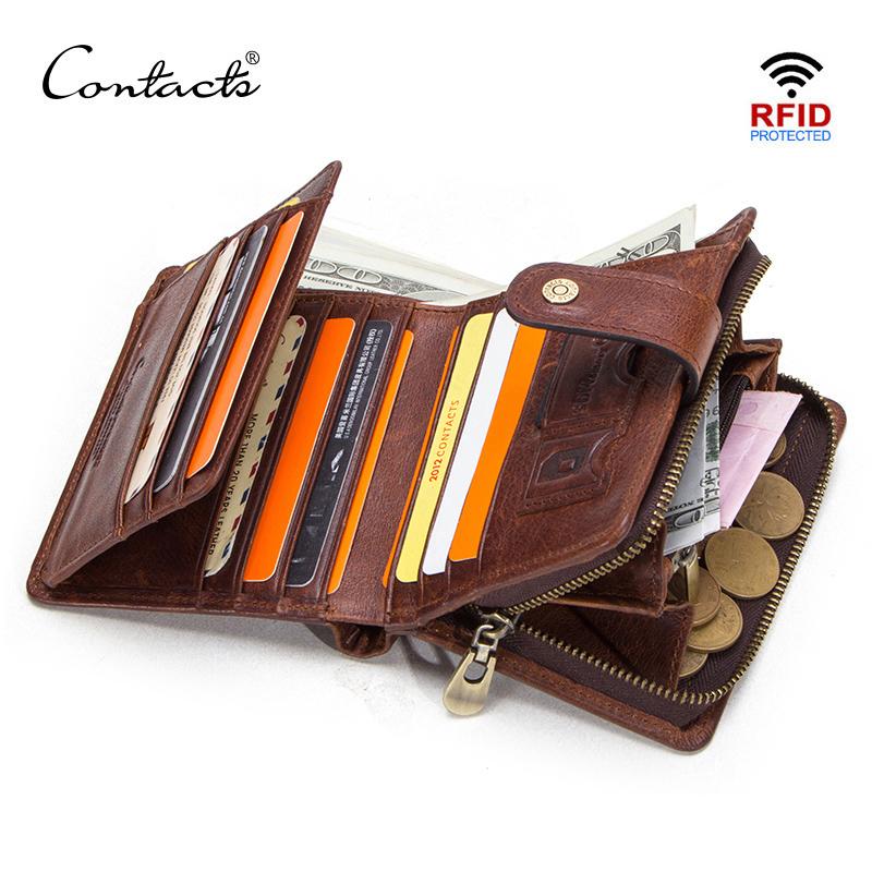 CONTACT'S Genuine Leather Wallet For Men