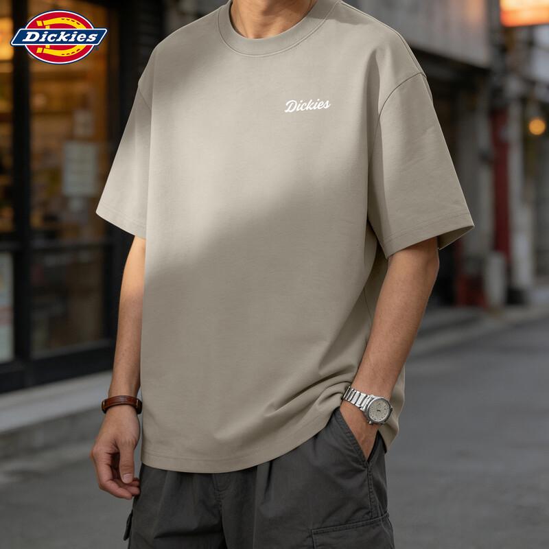 Мужская футболка Dickies 2026 с коротким рукавом из плотного хлопка