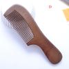 Утолщенная расческа из натурального дерева сандалового дерева, бытовая деревянная расческа, антистатическая расческа от выпадения волос, аутентичный массаж U