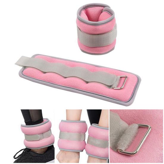 2 шт. спортивные манжеты для ног/запястий, утяжелители для фитнеса, мешочки с песком для ног, рук и лодыжек, для занятий танцами, реабилитации студентов, утяжеленные мешочки с песком для запястий.