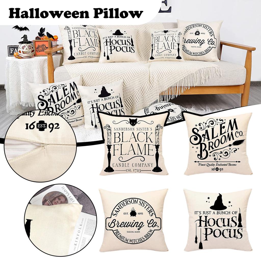 Хэллоуин Декоративная наволочка Хэллоуин Подушка Главная Декоративная наволочка