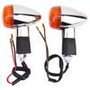 AHL Motorcycle Turn Signal, 12 V, Left and Right 2 Pieces, Set of 2,