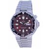 FreeDiver Red Dial Stainless Steel Quartz 1050HA93-02V-RED 1000M Mens Watch