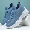 Women's Shoes Summer New Shoes Breathable Sneakers Fly-woven Running Shoes Soft-soled Comfortable Platform Shoes