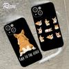 Мягкий чехол для iPhone 14 Corgi Butt, забавный милый чехол Corgi Butt для Iphone 14 11 12 Pro 8 7 Plus X 13 Pro MAX SE2020 XR XS, чехлы