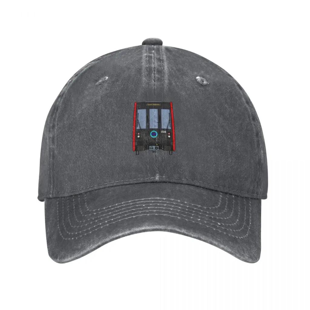London Docklands Train Baseball Cap Sports Cap Vintage foam party Hat Hat Beach Caps For Women Unisexs