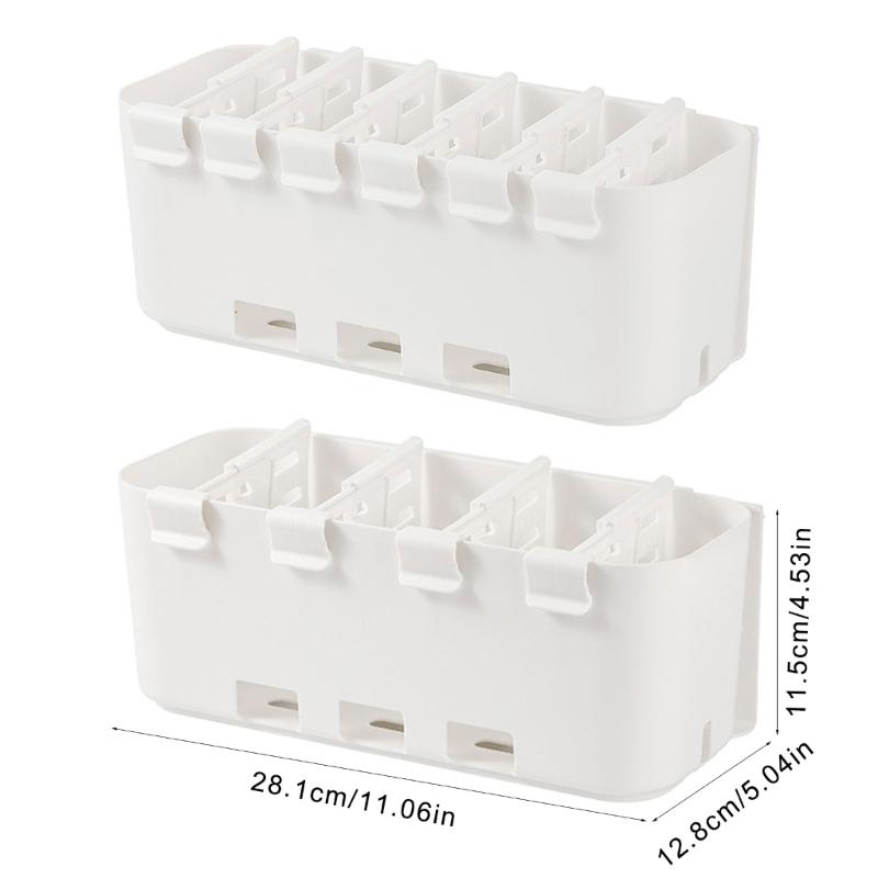 Multipurpose Bed Storage Basket Home Accessory for Books and Magazines in Bedrooms or Offices Supplies Organization