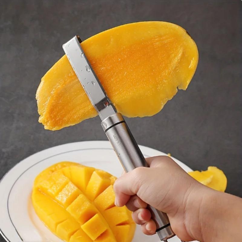 Многофункциональное устройство для удаления мякоти манго из нержавеющей стали 304, инструмент для удаления сердцевины манго, инструмент для ловли фруктов, инструмент для очистки и удаления сердцевины ананаса, быстрое удаление сердцевины