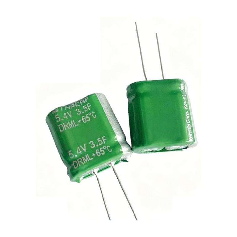 High Capacity 5.4V/5.5V 3.5F Super Capacitor Faradic Capacitors Electrical Components For Electronic Projects