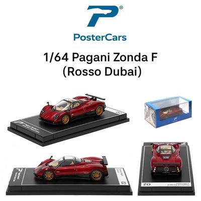 Модель из литого сплава с витриной на 1 шт.:64 Pagani Zonda Chiron Huayra Speedtail Коллекция игрушек-суперкаров Миниатюрная машина
