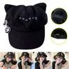 Lolita JK Berets Caps Y2k Kawaii Kitten Hats Fashion Baseball Cap  for  Women  Girls