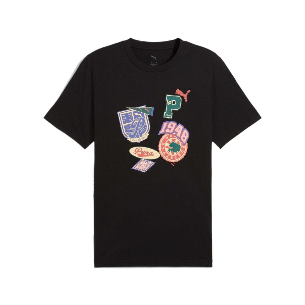 New PUMA T Shirts Men's Black/01 632941-01