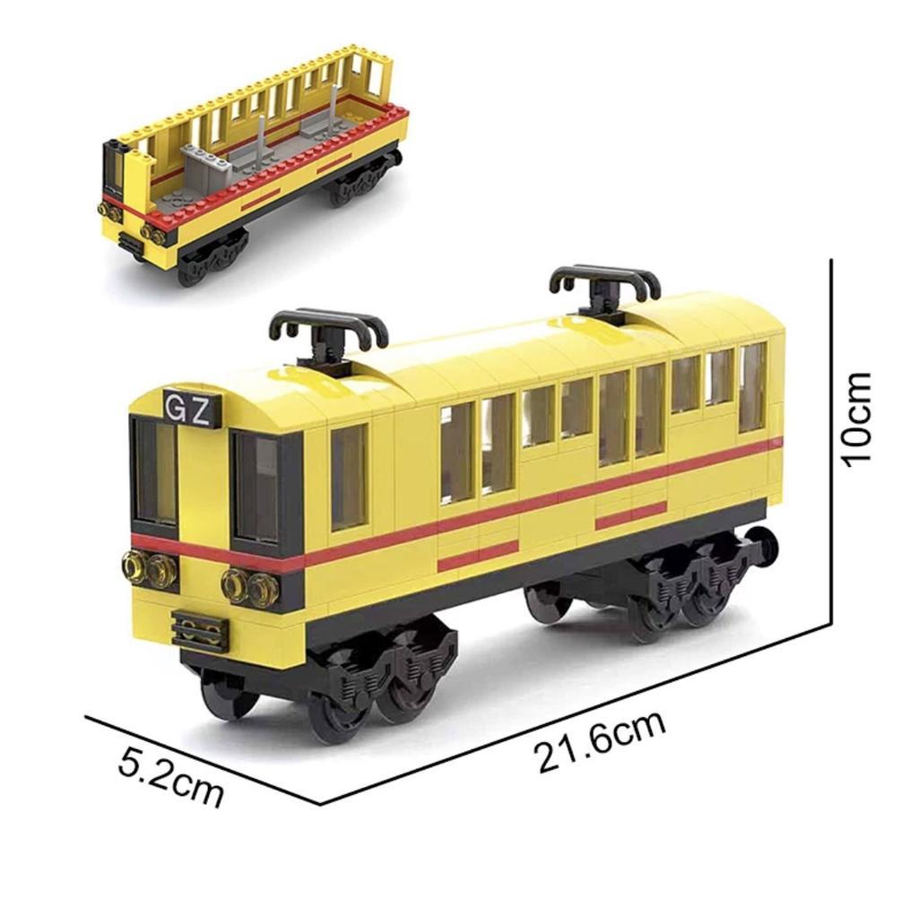 Tank Car/Train Car/ Cargo Train Small Particle Assembling Building Block Creative Moc Toy For Children