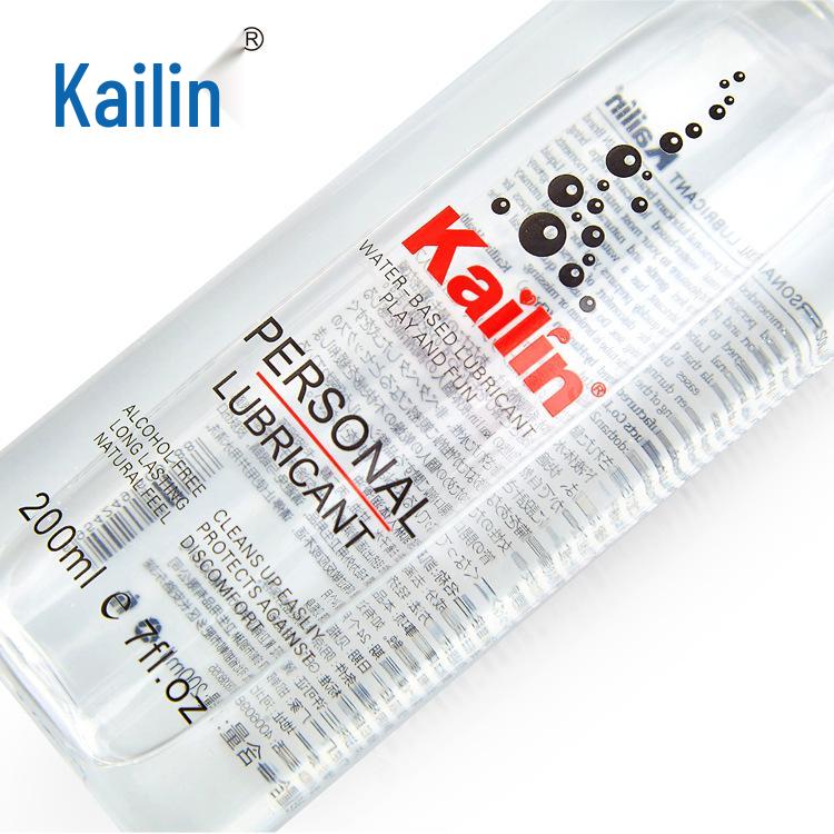 Водорастворимый лубрикант Kailin - Бутылки 200 мл и 400 мл, Персональное смазывающее масло.
