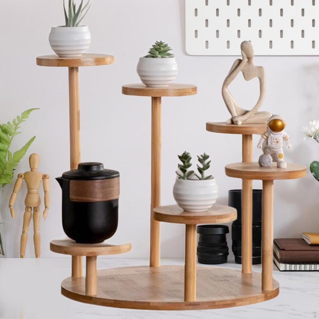 Modern Wooden Plant Stand for Home Decor