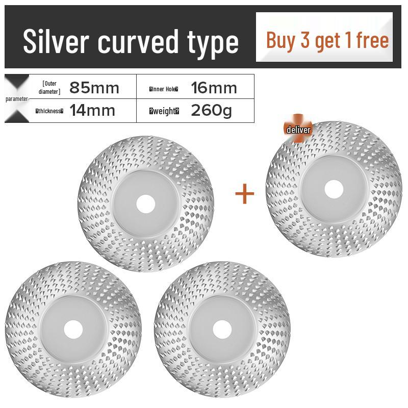 Синий Victory Woodworking Угловая шлифмашина Набор полировальных и шлифовальных дисков