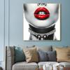 Sexy Woman Red Lips Wall Art Posters Modern Home Living Room Bedroom Decorative Canvas Painting Picture Print Artwork