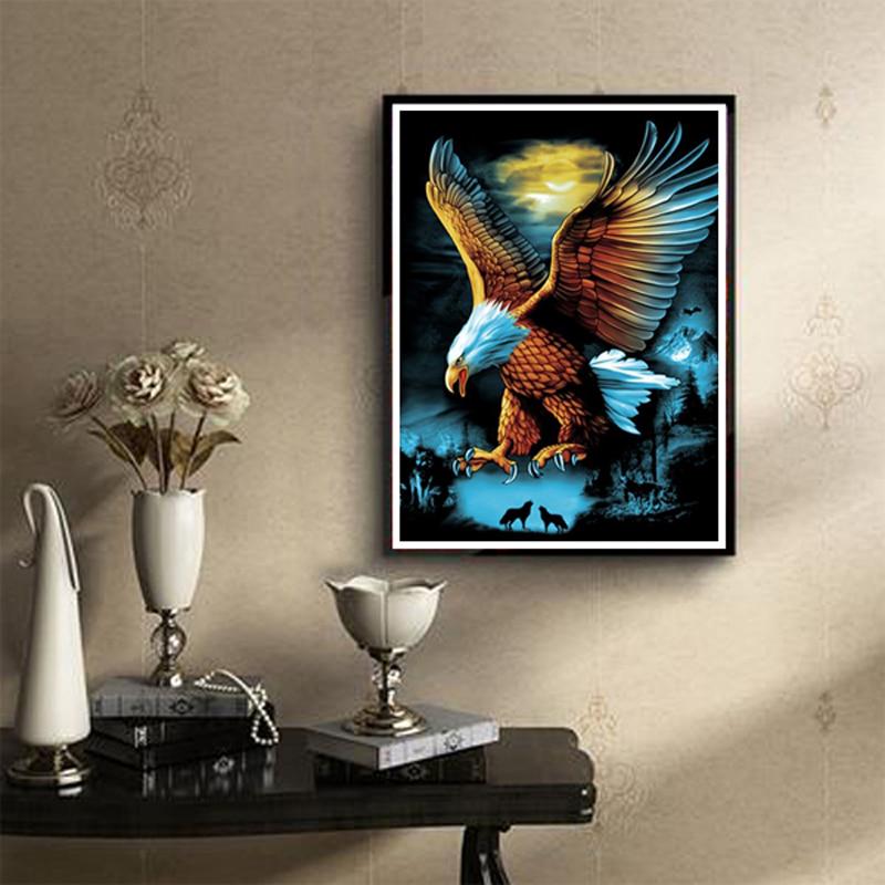 DIY Diamond Painting Eagle Diamond Embroidery Cartoon Diamond Cross Stitch Picture