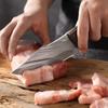Wood Handle Stainless Steel Kitchen Knife with Cover Chef Knives Paring Knife Meat Fruit Knife Cooking Tools