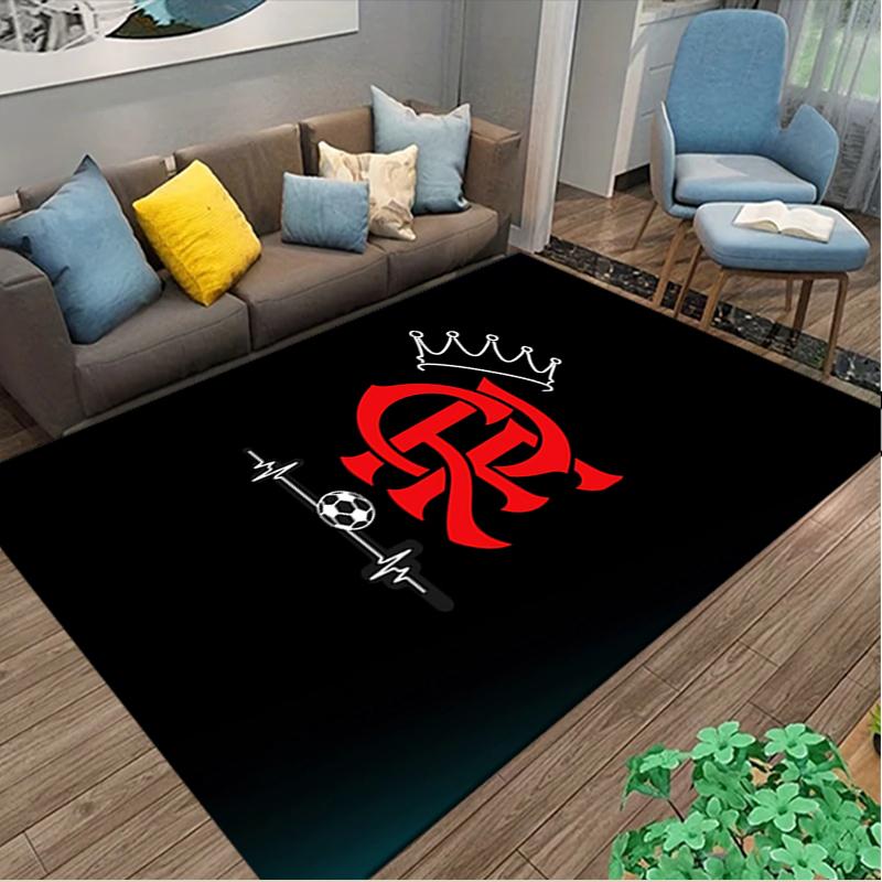 1pc Area Rug Appropriate for Office, Rangers FC Carpet, Versatile Printed Chair Rug, Durable Home Sofa Carpet