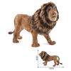 (Precious memory)Educational Science Lion Animal Model Ornament Figurine Toy For Kids Gift BW