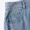 Northern Deer Retro A-Line Denim Half Skirt for Women - 64% Lyocell, 36% Cotton, Spring/Summer Collection.