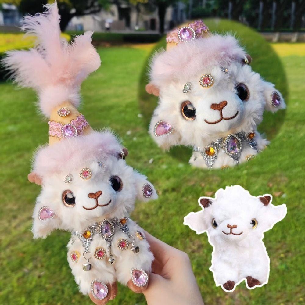 Bare-faced Sheep Sheep Keychain Xinjiang Tourist Souvenirs Little Lamb Keychain Bag Decoration