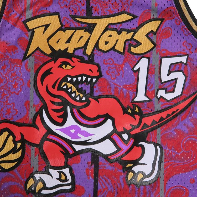 Mitchell & Ness Vince Carter Toronto Raptors 1998-99 Asian Heritage Swingman Jersey TFSM1248-TRA98VCARDPR