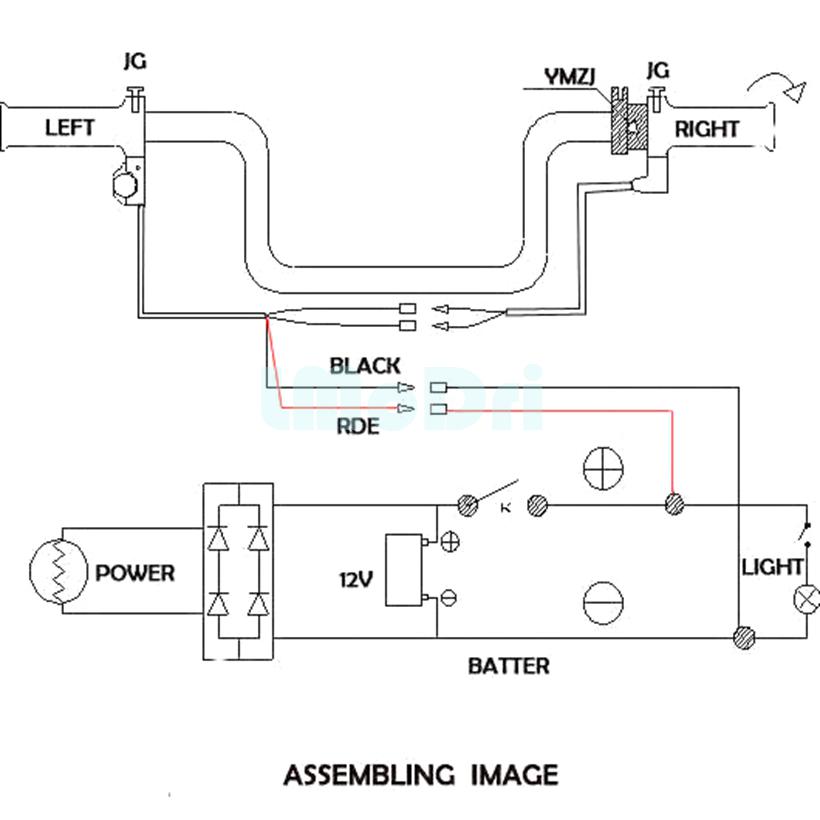 Мотоциклетные ручки с подогревом, 7/8 дюйма, 22 мм, горячая ручка для скутера, мотоцикла, грелка для рук с перекладиной
