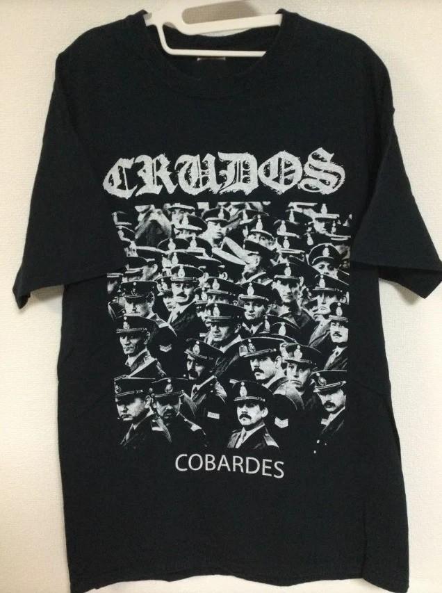 Футболка унисекс Los Crudos band Cobardes Все размеры от S до 5XL HH941 Футболка унисекс