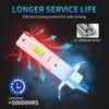 White Diode LED Headlight Aluminum Silver Automobile Headlamp Fog Lamps  Motorcycle Foggers