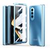 Жесткое покрытие для Samsung Galaxy Z Fold 3 Fold3, чехол, броня, защитная петля, стеклянная пленка, крышка экрана