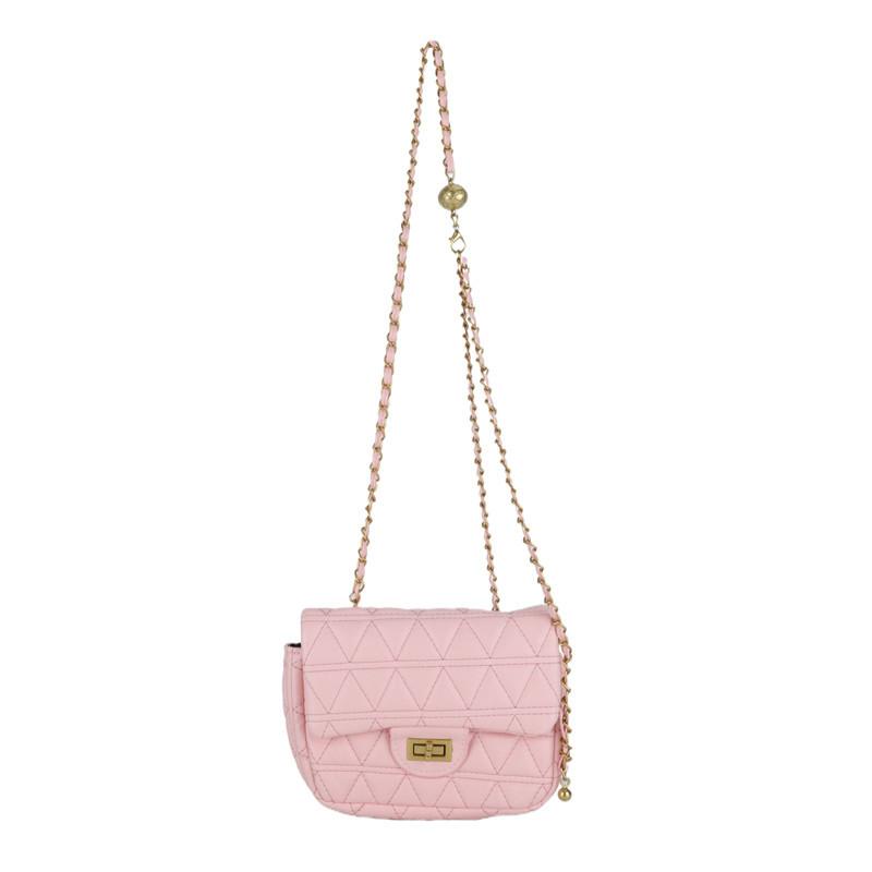 Сумка-цепочка с ромбом женская 2024 новый нишевый дизайн летняя фактурная сумка через плечо текстурная маленькая квадратная сумка