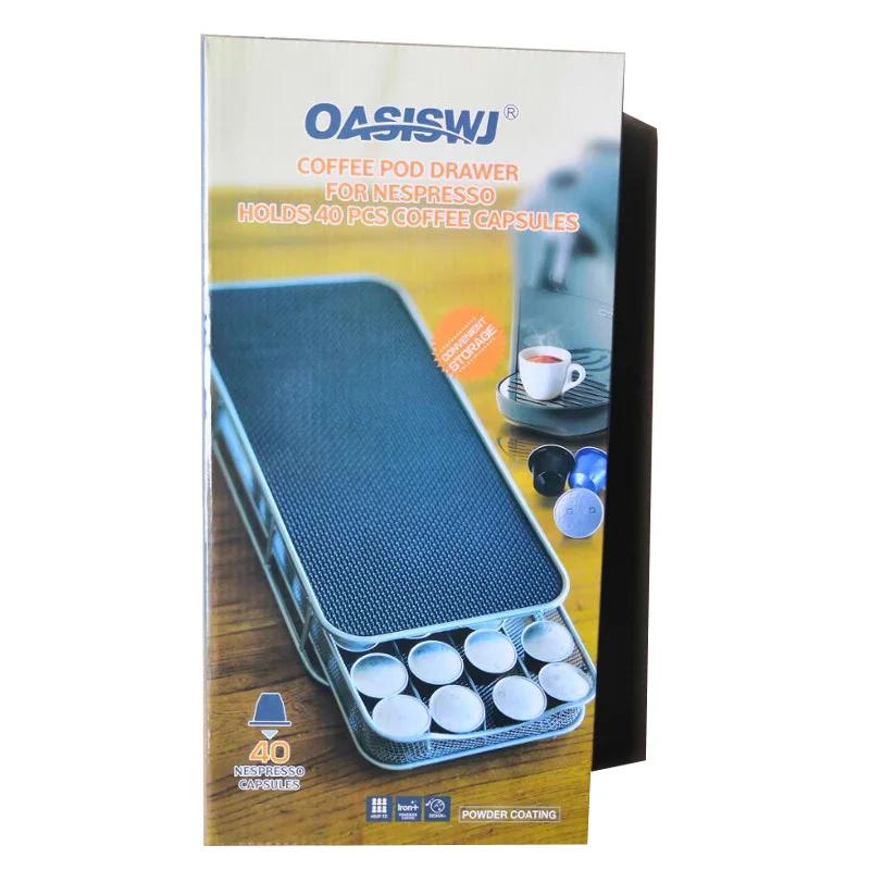 Держатель для кофейных капсул для хранения капсул Dolce Gusto/Nespresso, основание для кофемашины