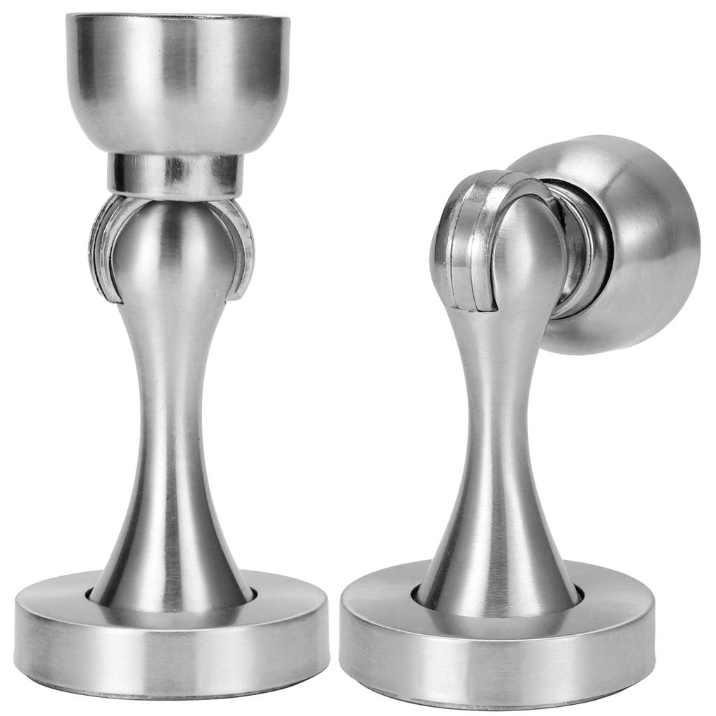 2 комплекта из нержавеющей стали, прочный магнитный дверной упор, напольный настенный присоска, дверной упор, фурнитура