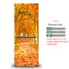 28 Styles For Choice Beach Scenery Refrigerator Sticker Peel and Stick Waterproof Double Door Freezer Cupboard Decor Art Mural