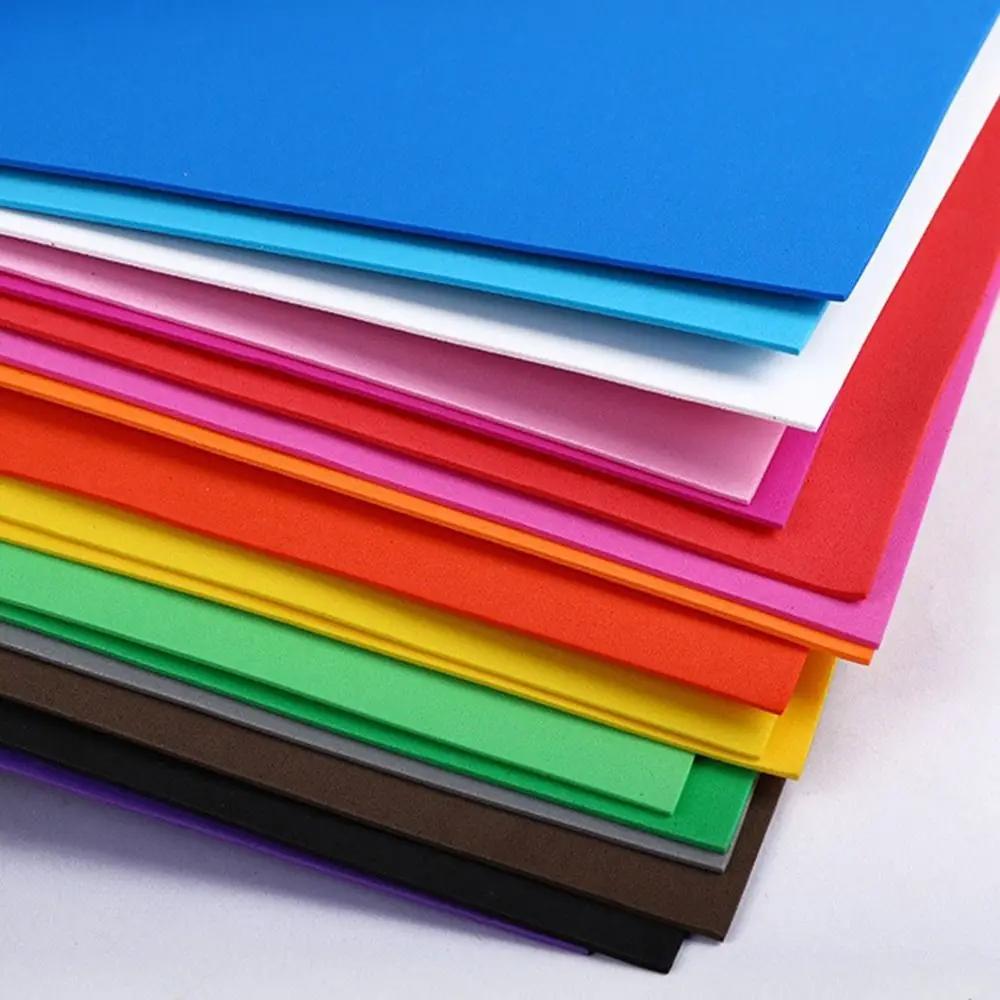 10 шт. EVA губчатая пенопластовая бумага 1 мм толщиной 50x50 см PE бумага DIY скрапбукинг Подходит для детей малышей школы художественных поделок