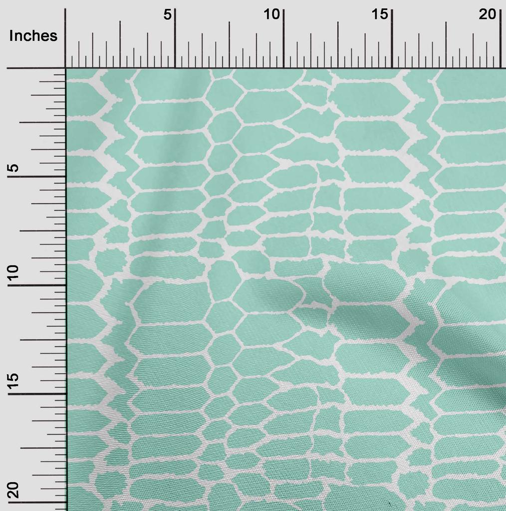 oneOone Ткань Cotton Flex Blush Pink Snake Animal Skin Craft Projects Decor Fabric Printed By The Yard 40 Inch