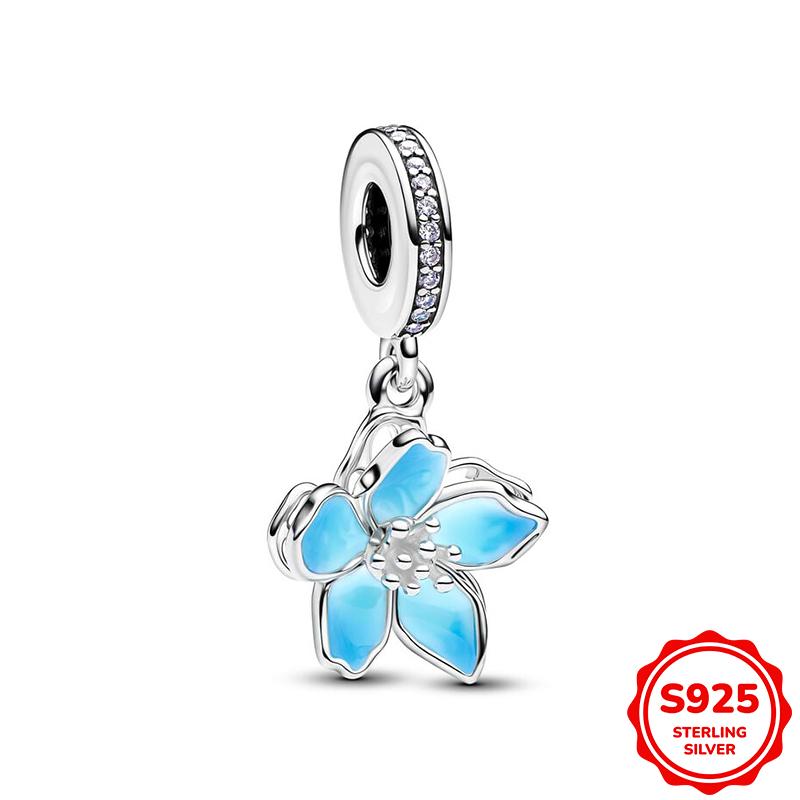 Оригинальные белые бусины-шармы в виде щенка, креветки-богомола и ленивца, подходят для браслета/ожерелья 3 мм для женщин, роскошный подарок для изготовления DIY-украшений