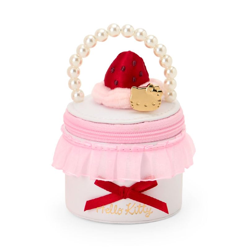 Sanrio Набор аксессуаров Hello Kitty, плюшевая игрушка, кейс, взбитый, возраст 3+, 224669 (САНРИО) & (Клубничный пирог)