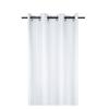 Rideau - Bea - 140 X 280 Cm - Blanc - Œillets - Tamisant