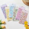 Embossed Animal 3D Crystal Sticker Melody DIY Crafts 3D Relief Stiers Drop Particle Decal PVC Cartoon Animal Sticker