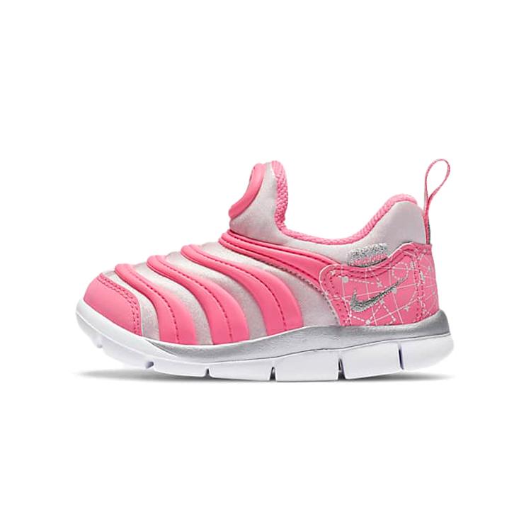 Nike Dynamo Free Toddler 'Pink Foam' (Unisex) Pink Foam / Metallic Silver Toddler Shoes DC3273 606