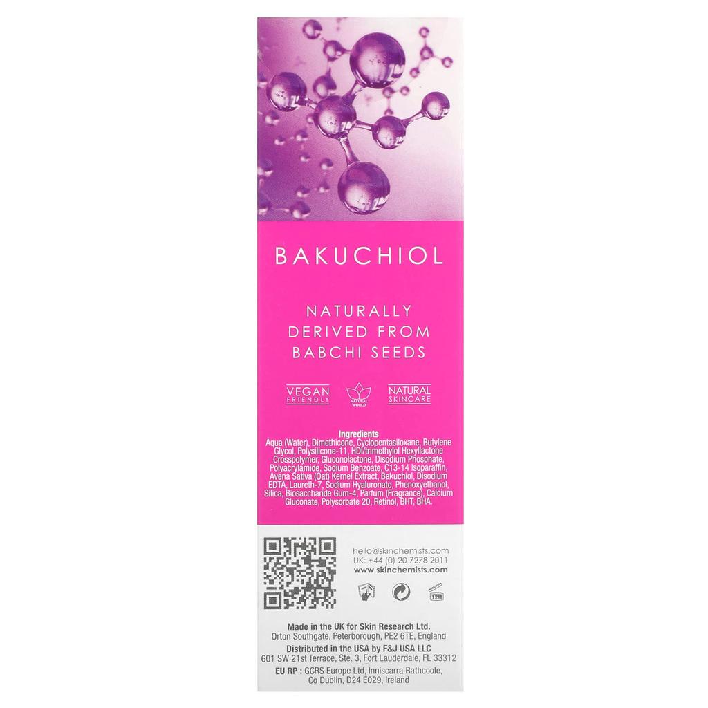 skinChemists Youth Series, Retinol & Bakuchiol Eye Serum, 15 Ml (0.51 Fl Oz)