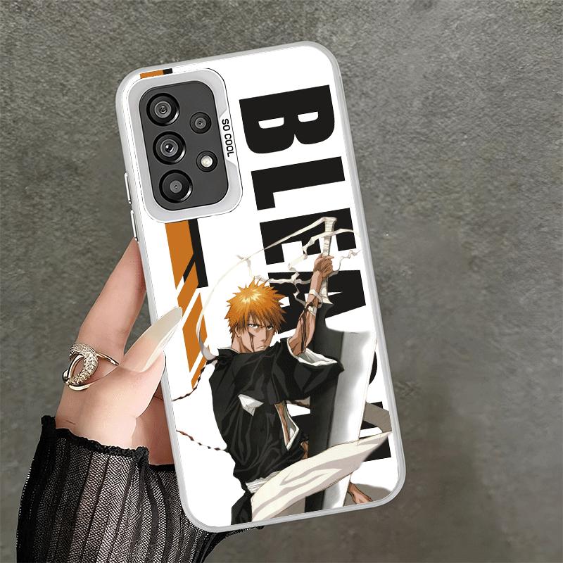 Аниме Bleach Дизайн Ударопрочный Чехол для Телефона для Samsung A17 A16 A15 A14 A37 A57 A36 A56 A26 A35 A55 A25 A34 A54 A24 A13 A23 A33 A5