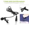 Metal Mono Microphones Lapel Microphone Mini Lavalier Mic 3.5mm for Lound Speaker