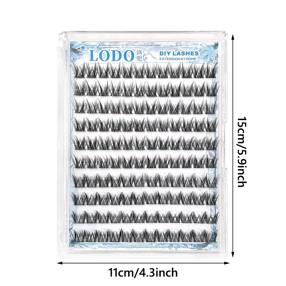 120 шт. Накладные ресницы для начинающих без клея в стиле мыши, DIY наращивание ресниц для женщин