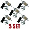 1/2/5 Set Car Air Diesel Parking Heater Copper Core Fuel Water Filter Separator + Connction Hose + Clip For Webasto Eberspacher