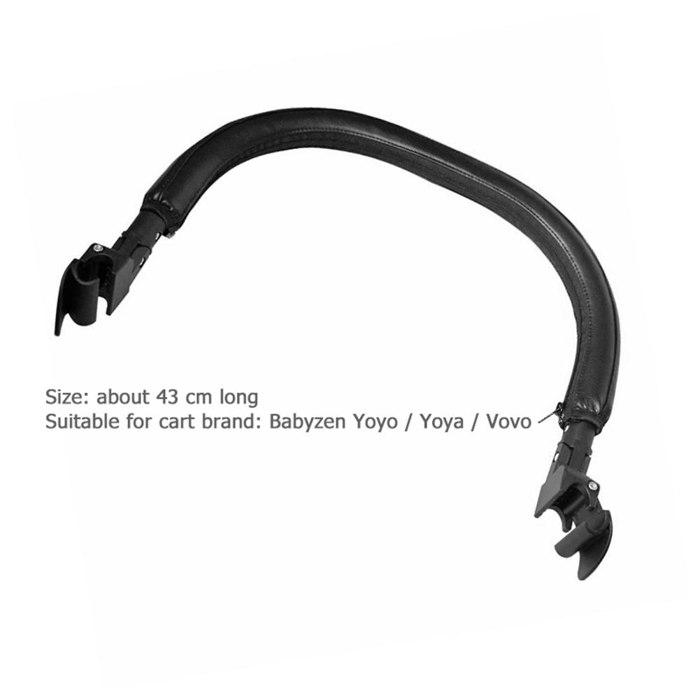 Pushchair Handlebar Armrest Bumper Bar Baby Stroller Pram Armrest Handrail for Baby Stroller Replacement Supplies